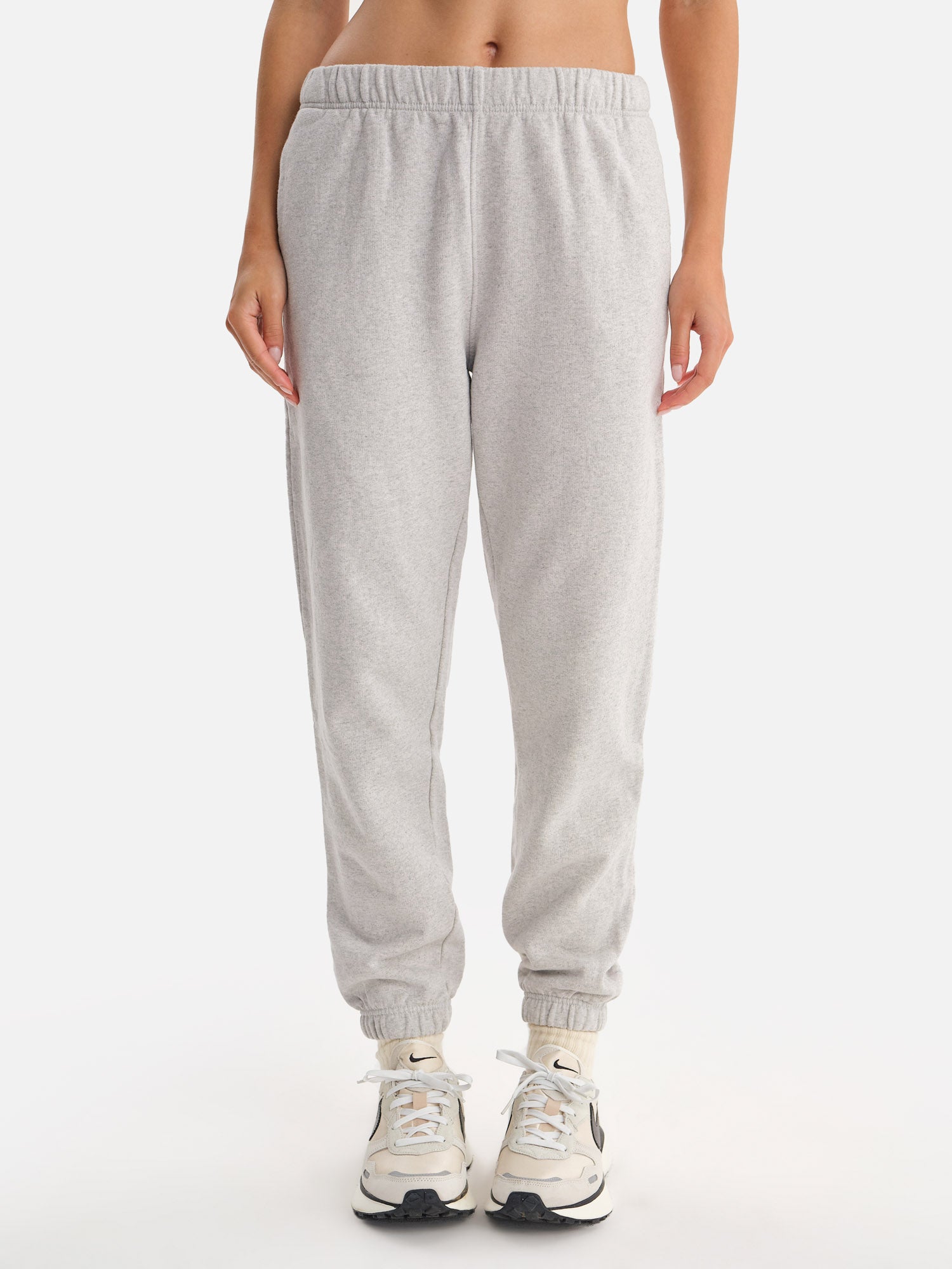 パンツ ambergleam Warm Knit Pants gray 250917_BC_MTL_30_ORGANIC_FLEEC