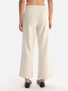 Organic Fleece Wide Leg Pant