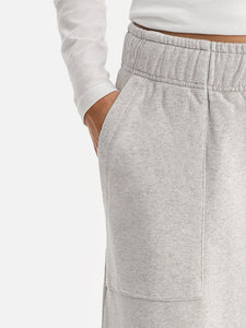 Organic Fleece Wide Leg Pant