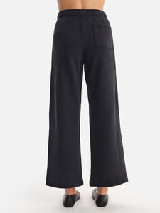 Organic Fleece Wide Leg Pant
