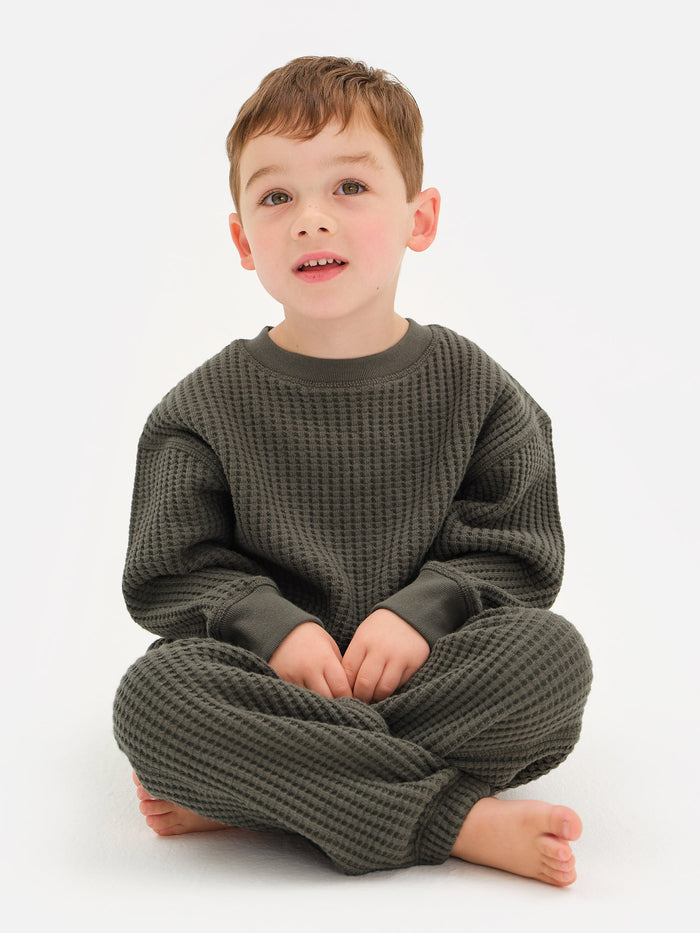 Mini Organic Waffle Top