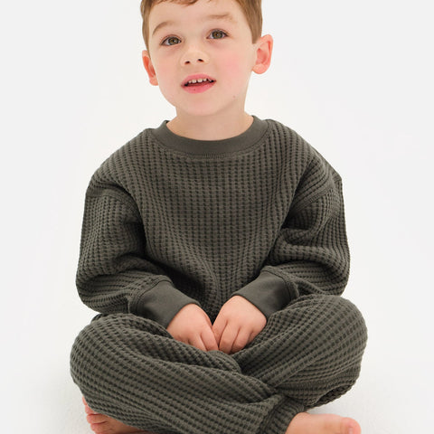 Mini Organic Waffle Top