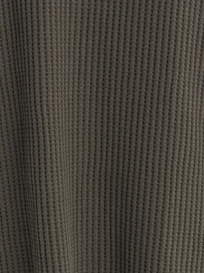 Men's Organic Waffle Henley
