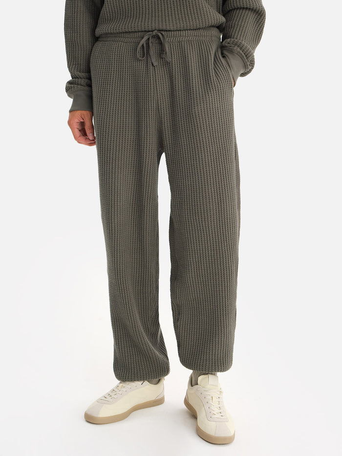 Men's Organic Waffle Sweatpant