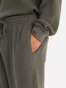Men's Organic Waffle Sweatpant