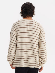 Men's Organic Waffle Henley