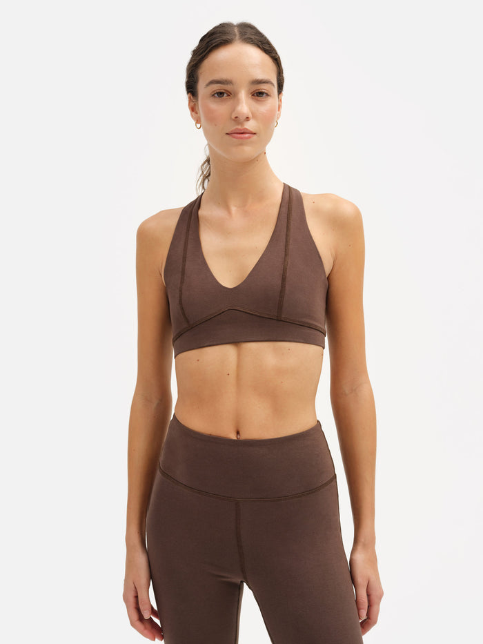 Organic Stretch V-Neck Bra