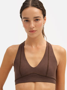 Organic Stretch V-Neck Bra