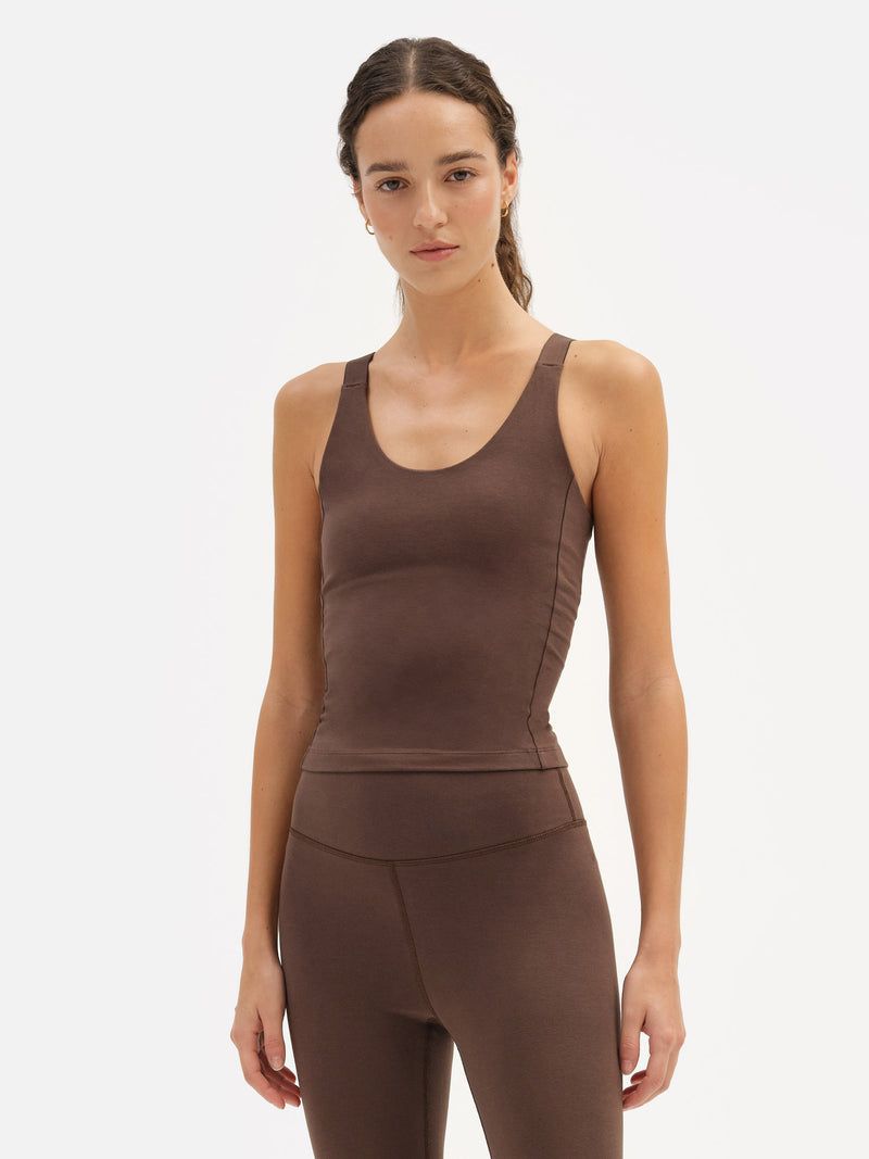 Organic Stretch U-Neck Tank
