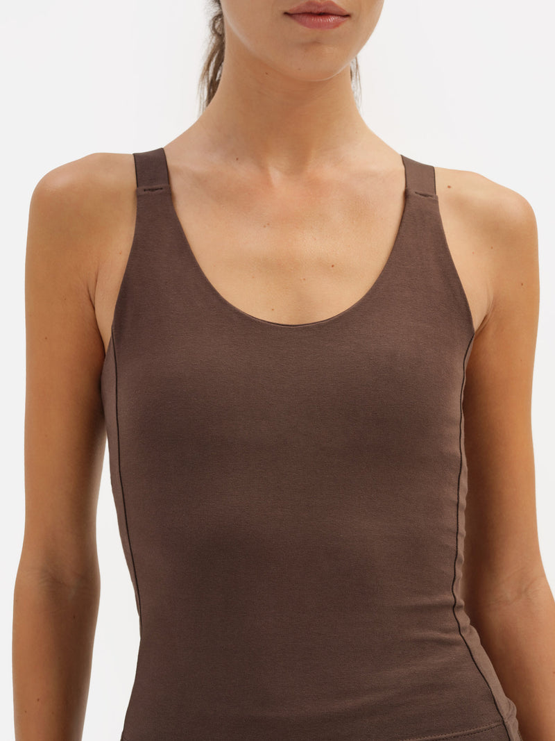 Organic Stretch U-Neck Tank