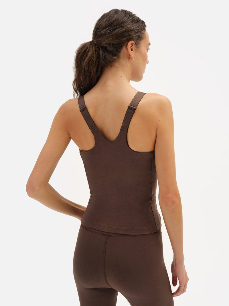 Organic Stretch U-Neck Tank