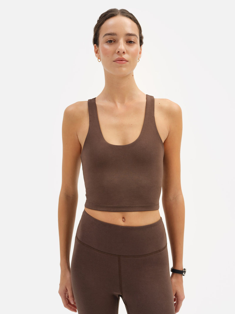 Organic Stretch Racer Tank