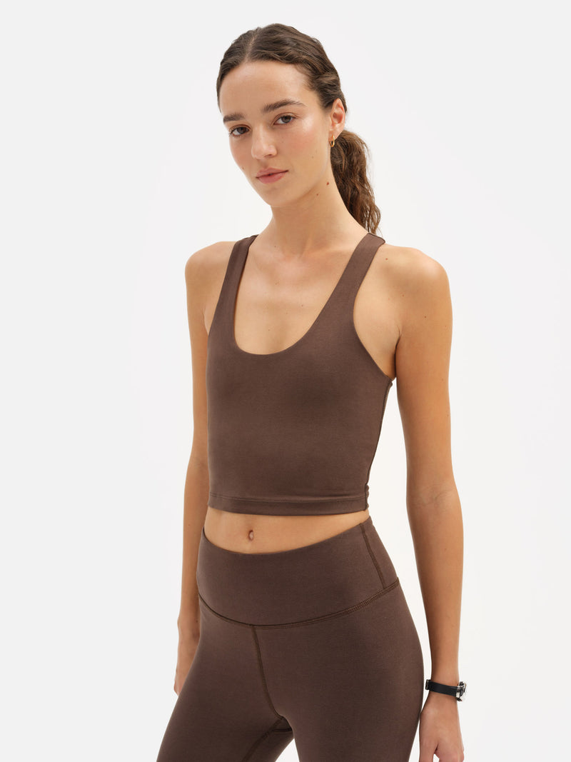 Organic Stretch Racer Tank