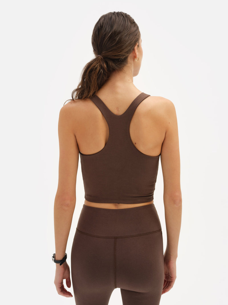 Organic Stretch Racer Tank