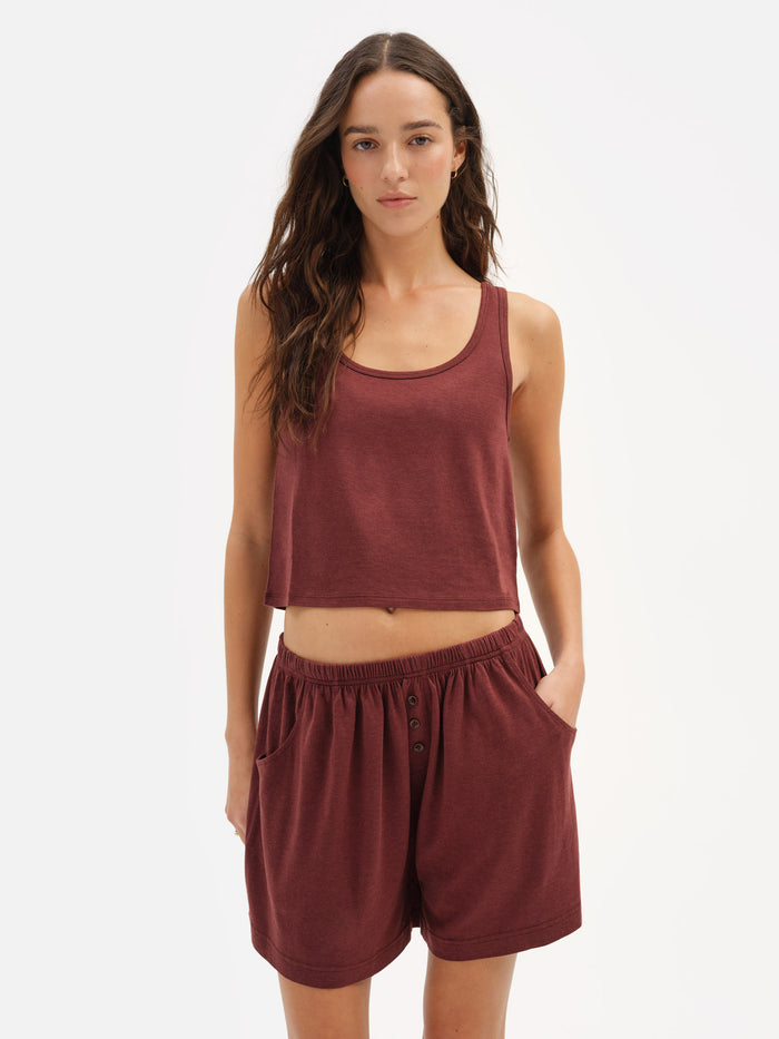 Tencel Sleep Scoop Tank