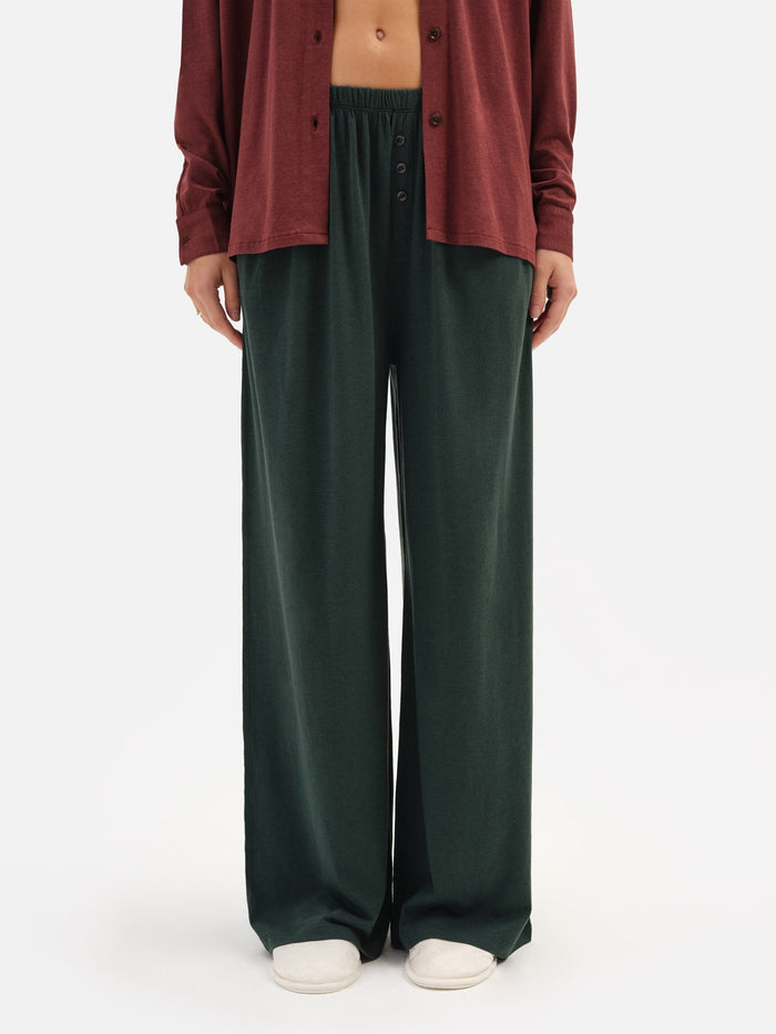 Tencel Sleep Wide Leg Pant