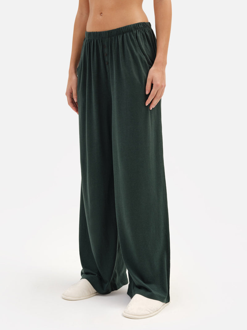 Tencel Sleep Wide Leg Pant