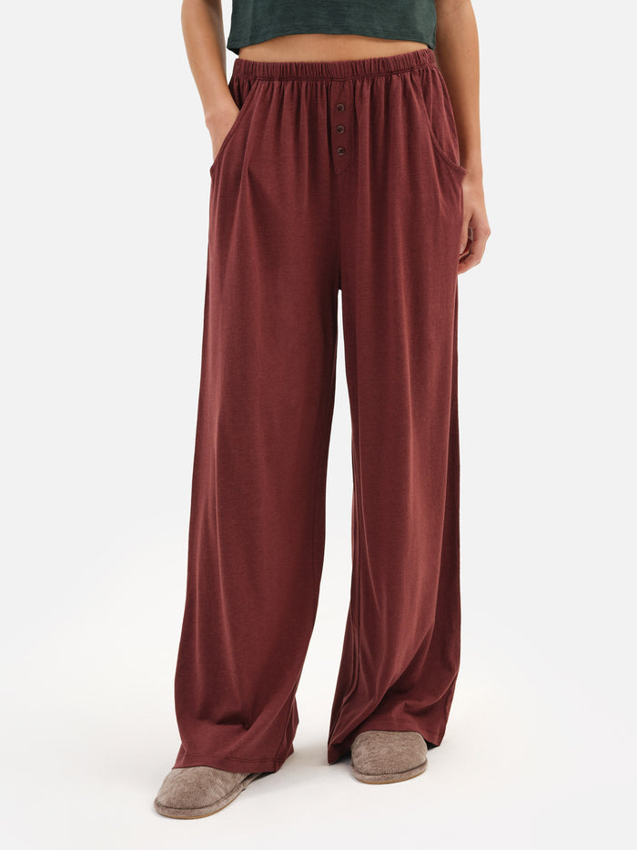 Tencel Sleep Wide Leg Pant