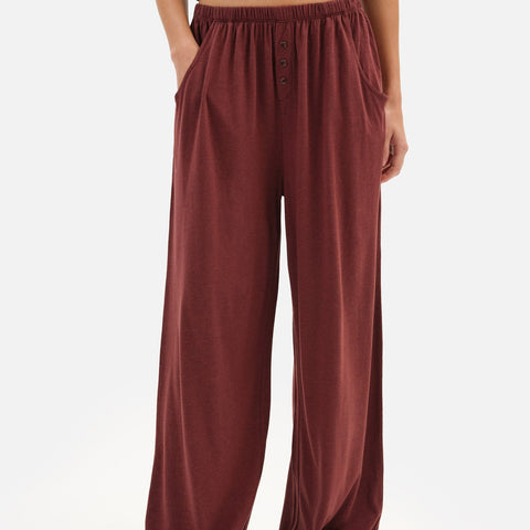 Tencel Sleep Wide Leg Pant