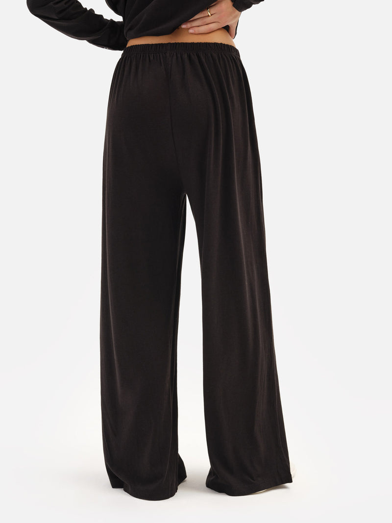 Tencel Sleep Wide Leg Pant