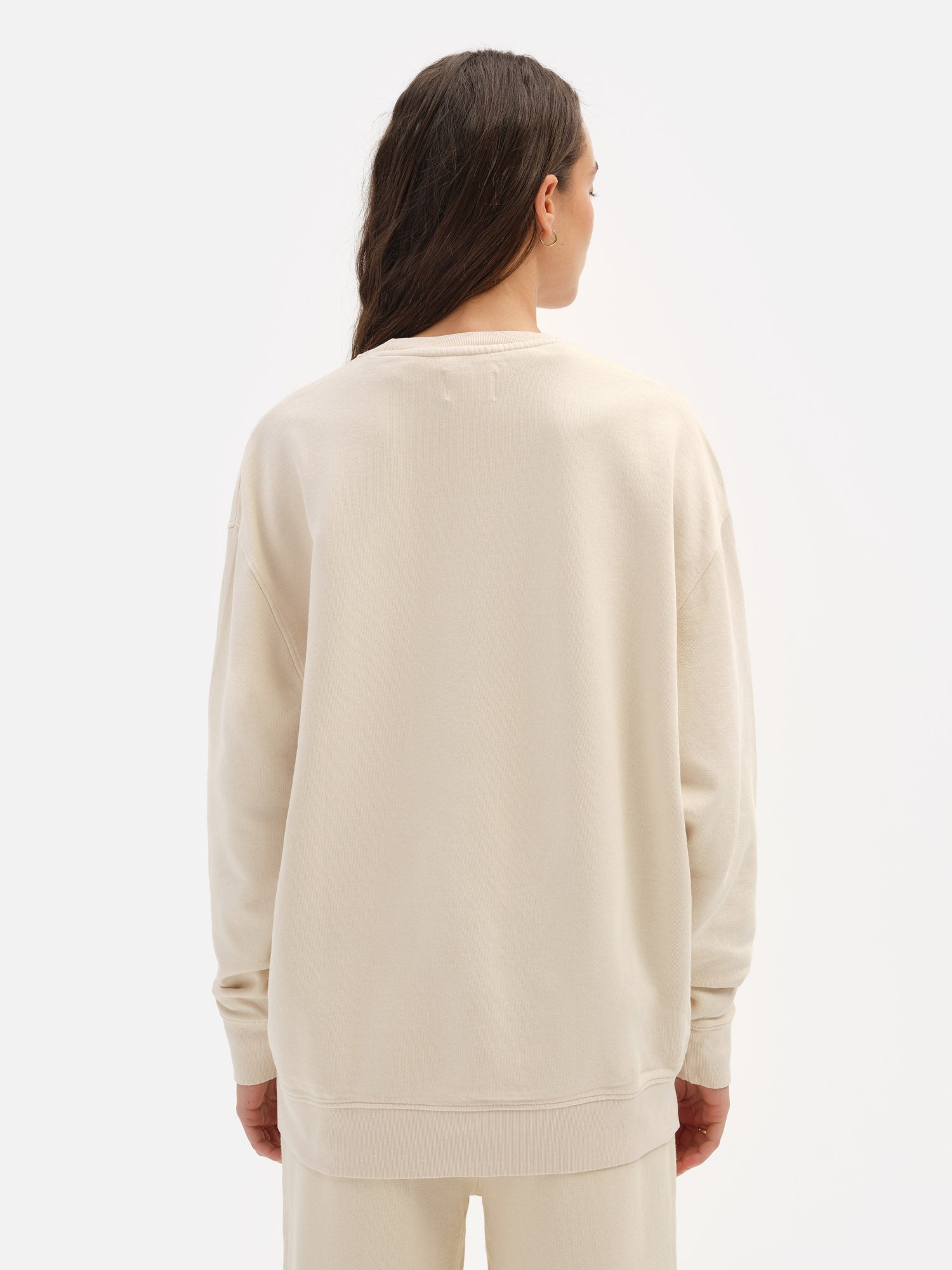Organic Fleece Embroidered Oversized Sweatshirt – MATE the Label