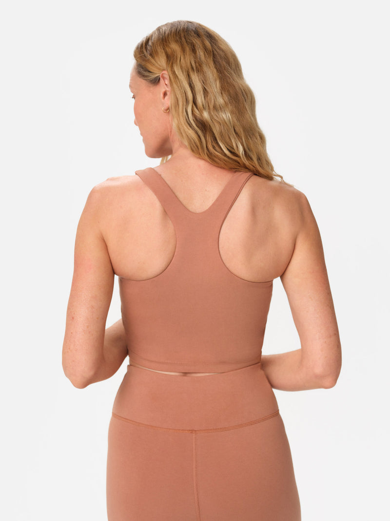 Organic Stretch Racer Tank