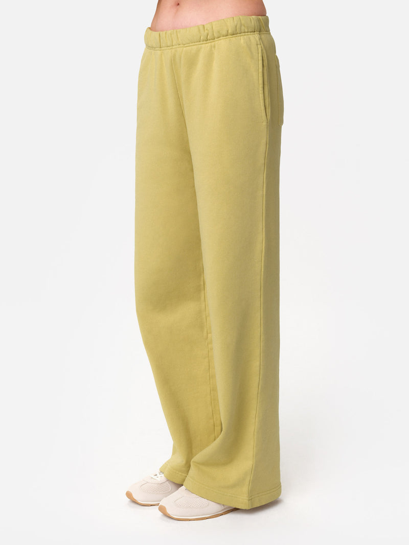 Organic Fleece Straight Leg Sweatpant