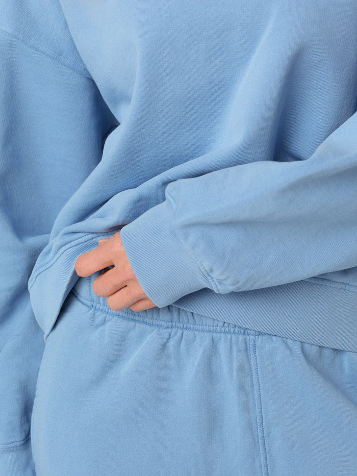 Organic Fleece Relaxed Crewneck Sweatshirt
