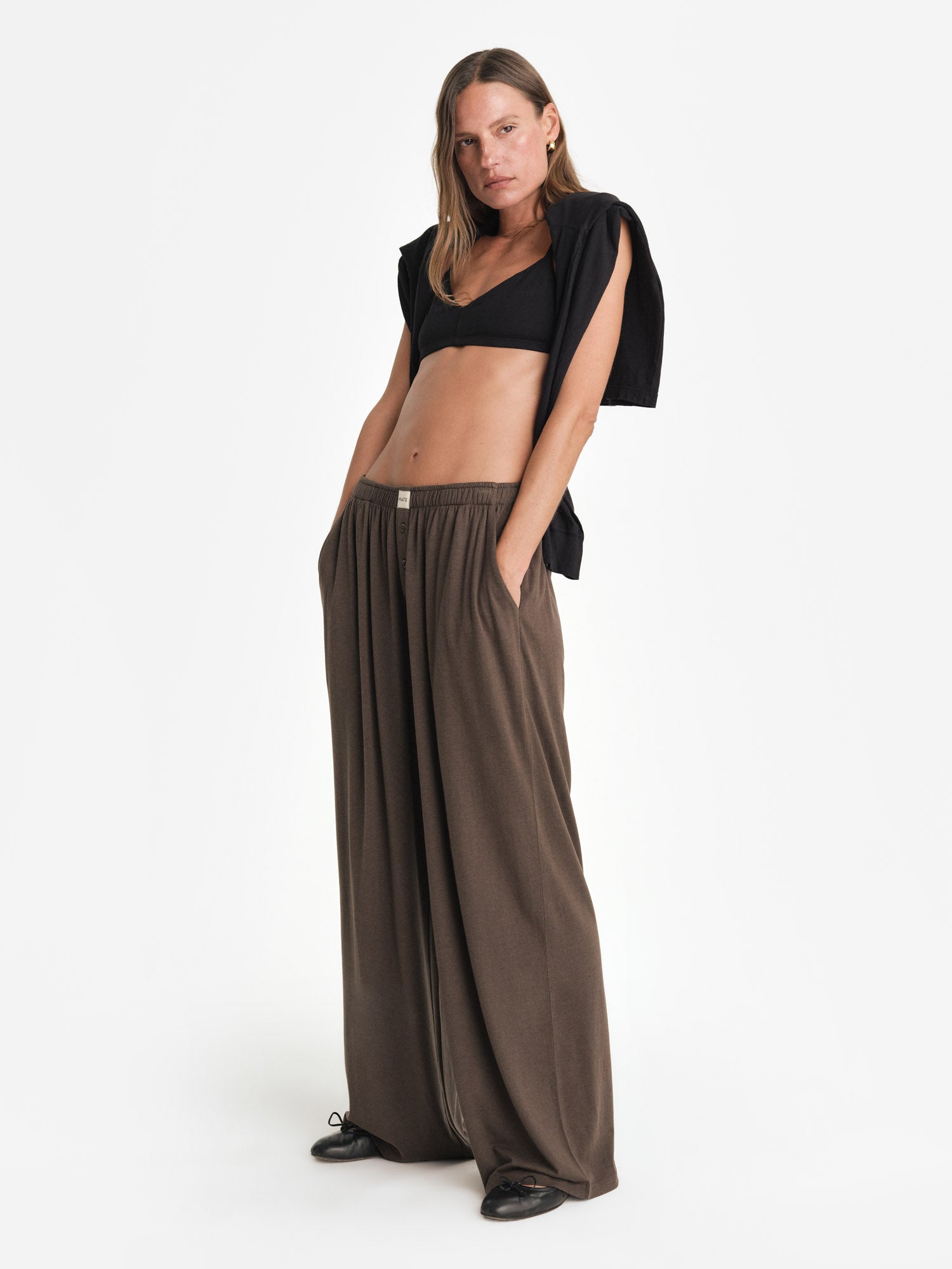 Tencel Sleep Wide Leg Pant – MATE the Label