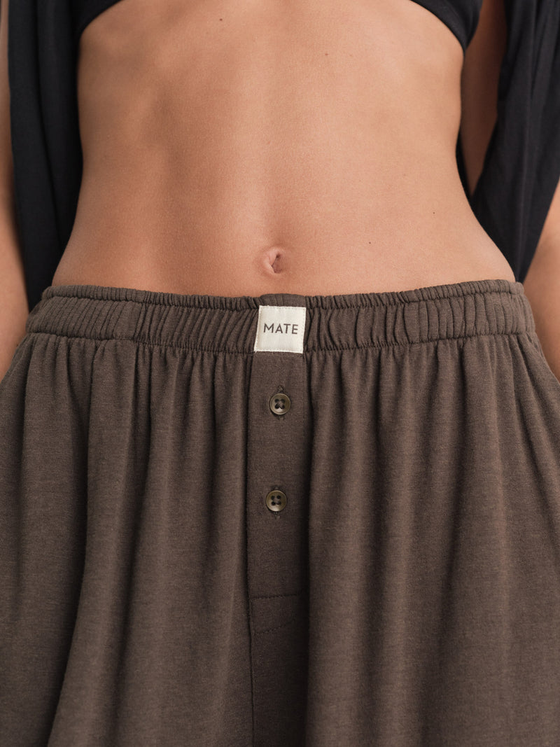 Tencel Sleep Wide Leg Pant