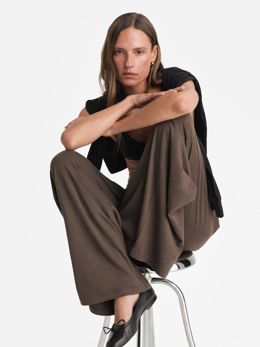 Tencel Sleep Wide Leg Pant