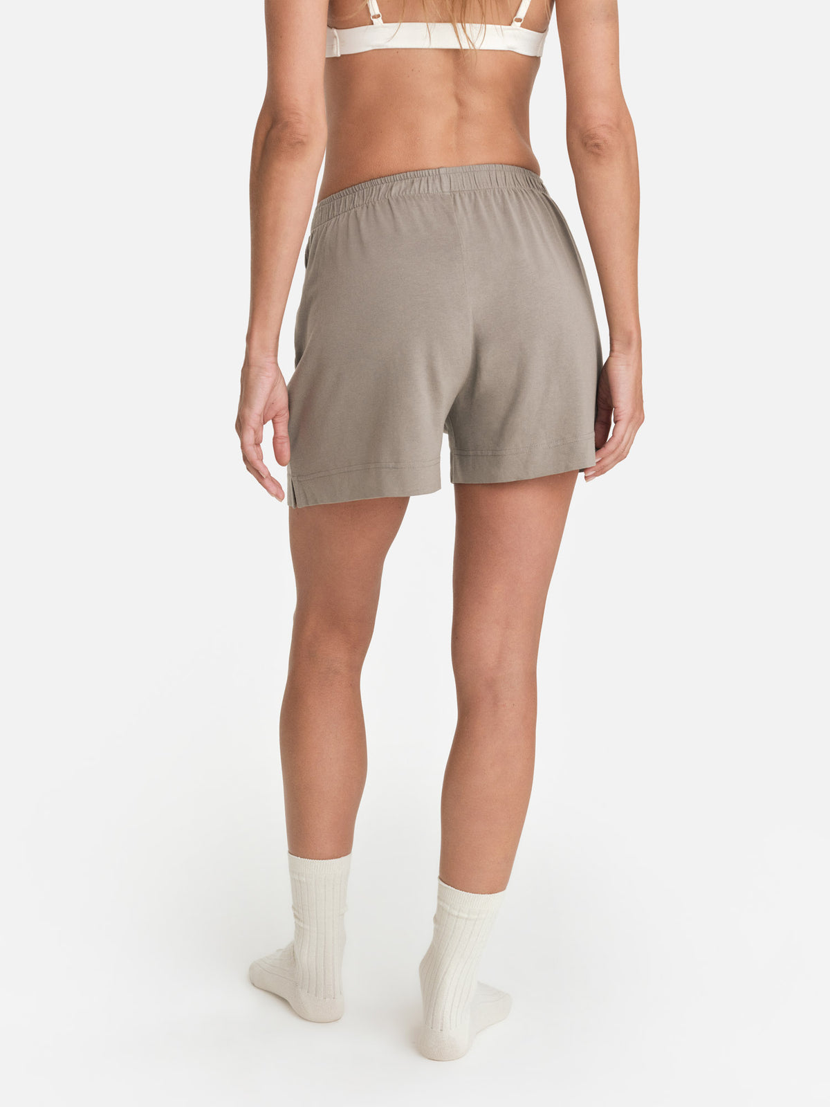 Tencel Sleep Boxer Short in Forest — product photo