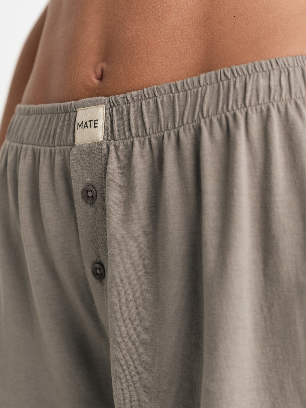 Tencel Sleep Boxer Short in Forest — product photo
