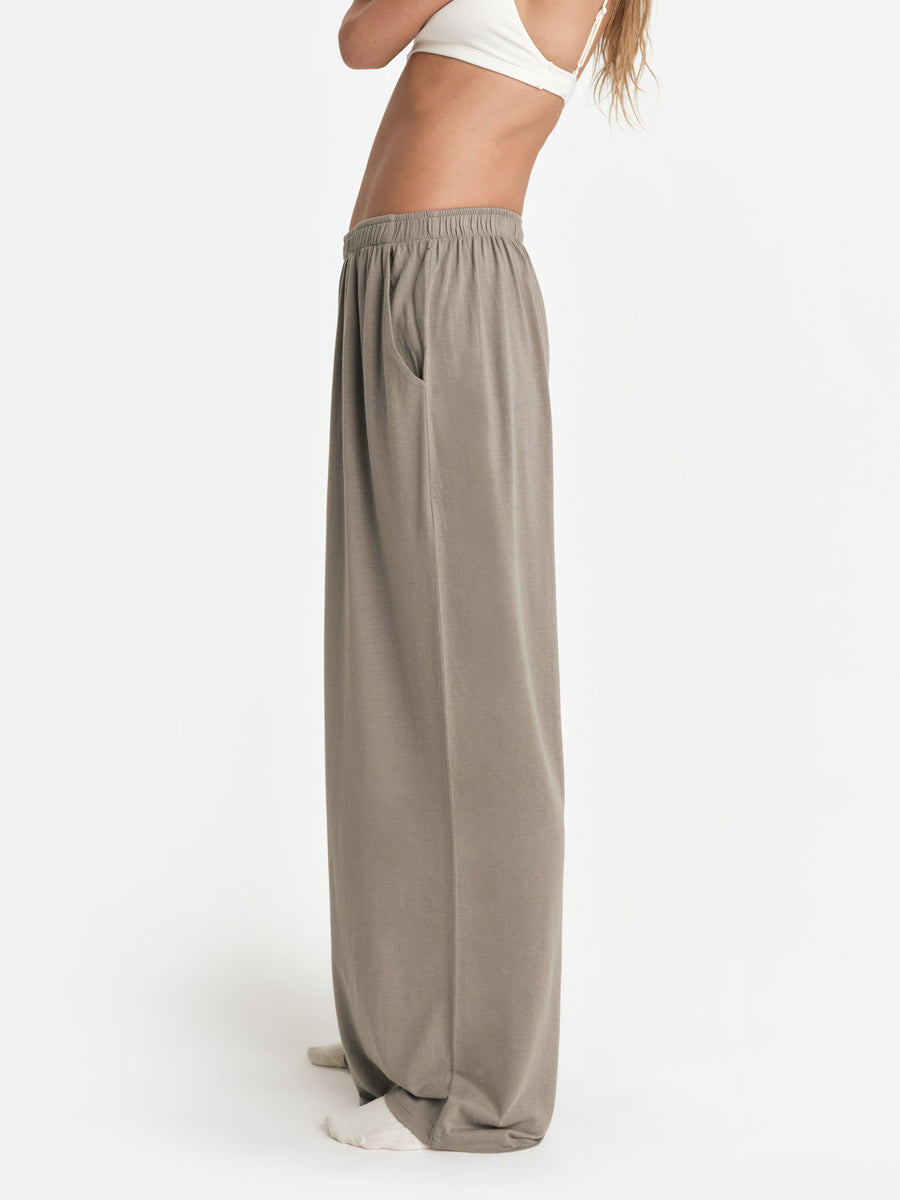 Tencel Sleep Wide Leg Pant