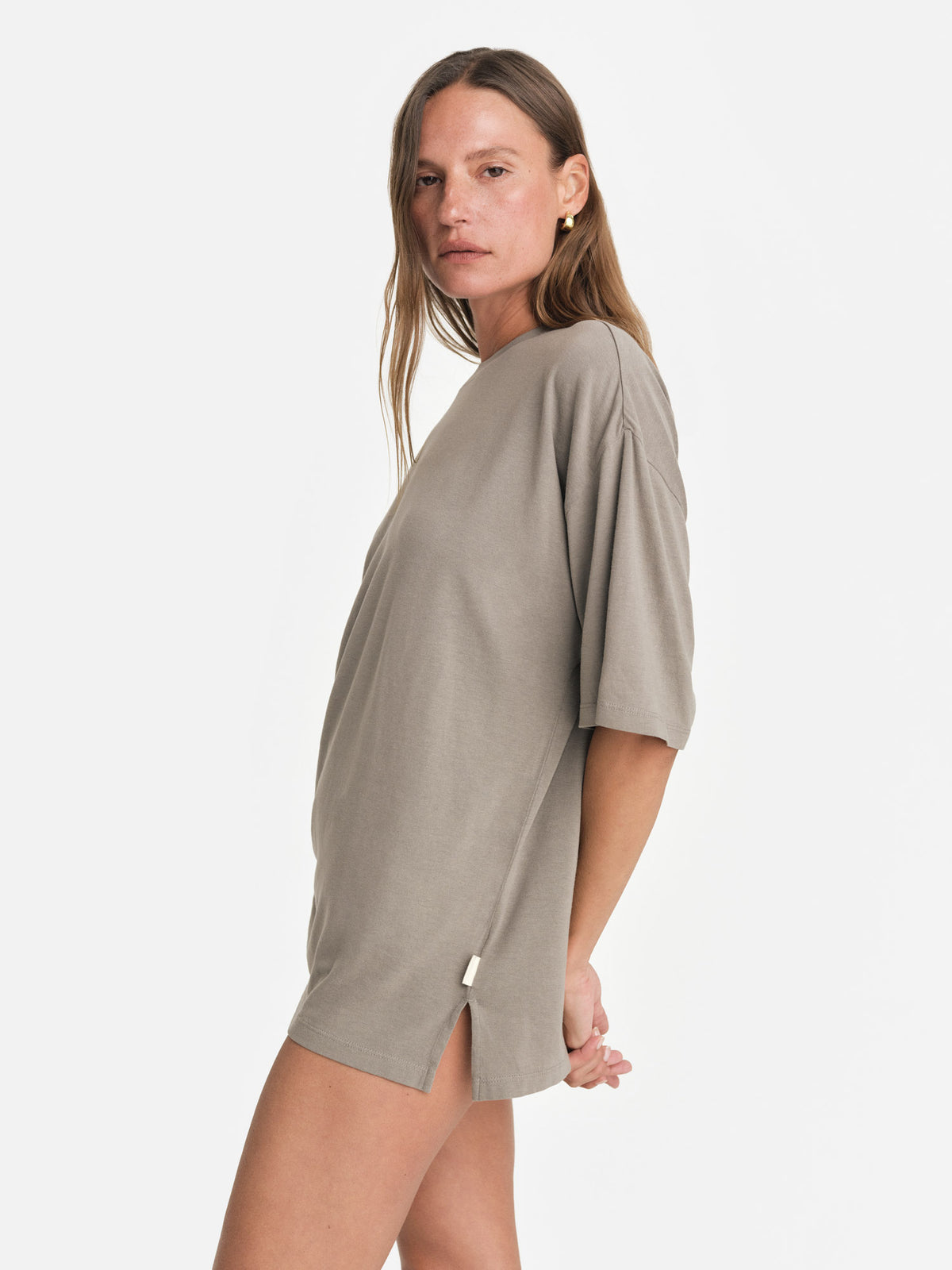 Tencel Sleep Oversized Tee-Sleep-MATE the Label-FOREST-XS-MATE the Label