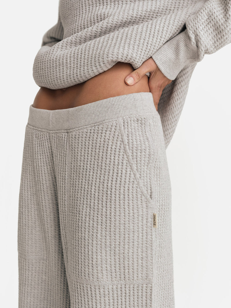 Organic Waffle Sweatpant