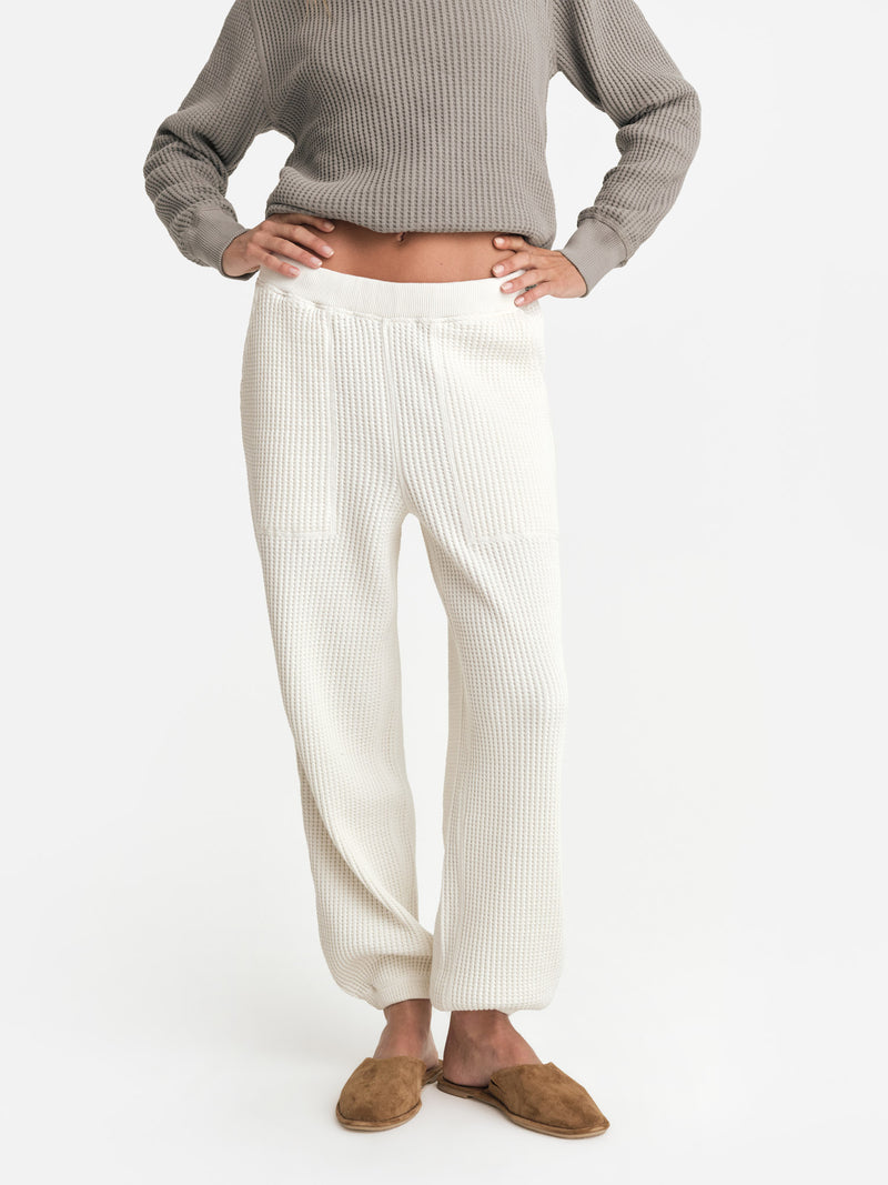 Organic Waffle Sweatpant
