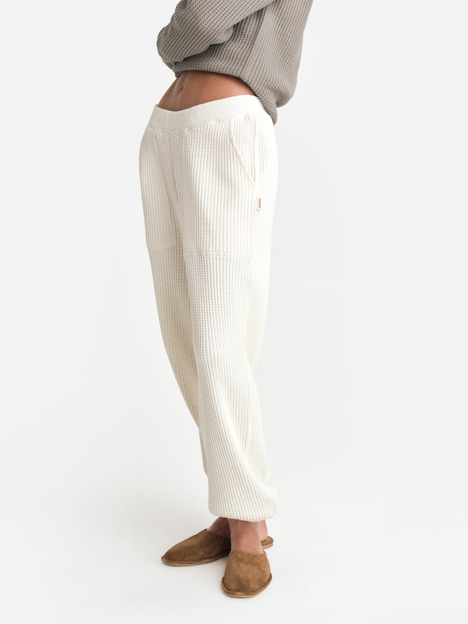 Organic Waffle Sweatpant – MATE the Label