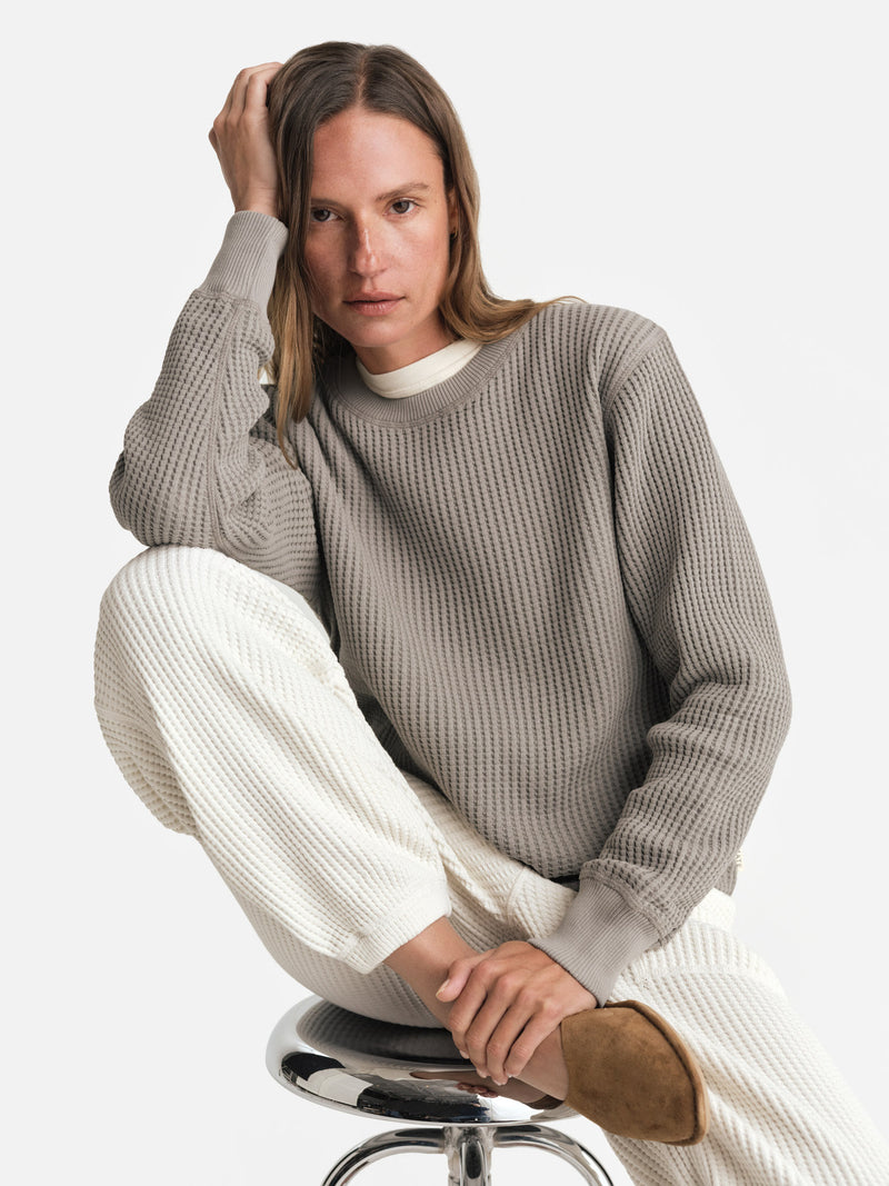 Organic Waffle Sweatpant