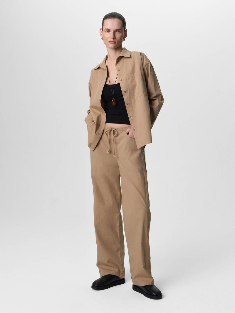 Organic Poplin Essential Pant