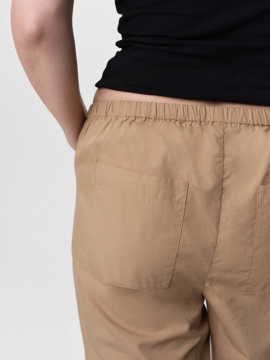 Organic Poplin Essential Pant-Pant-MATE the Label-KELP-XS-MATE the Label