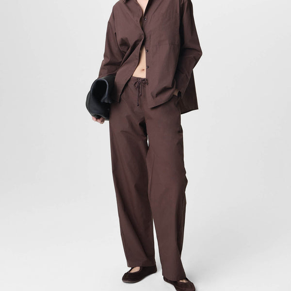 Organic Poplin Essential Pant