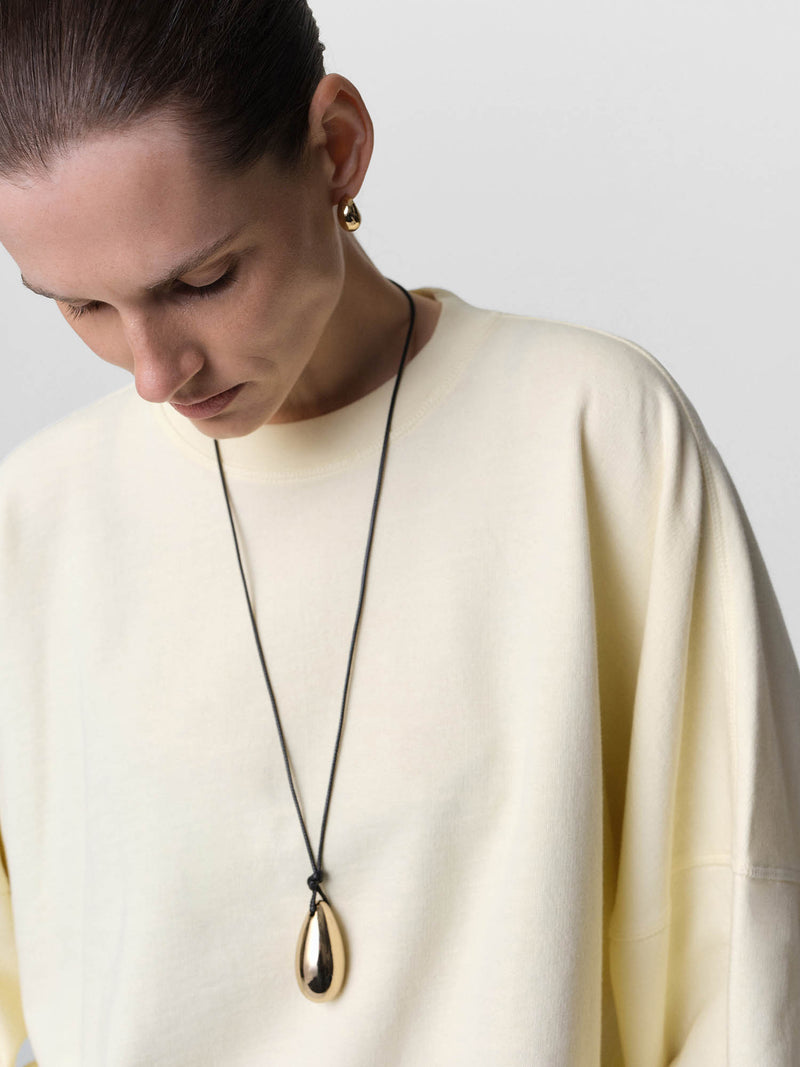 Organic Lightweight Terry Oversized Sweatshirt