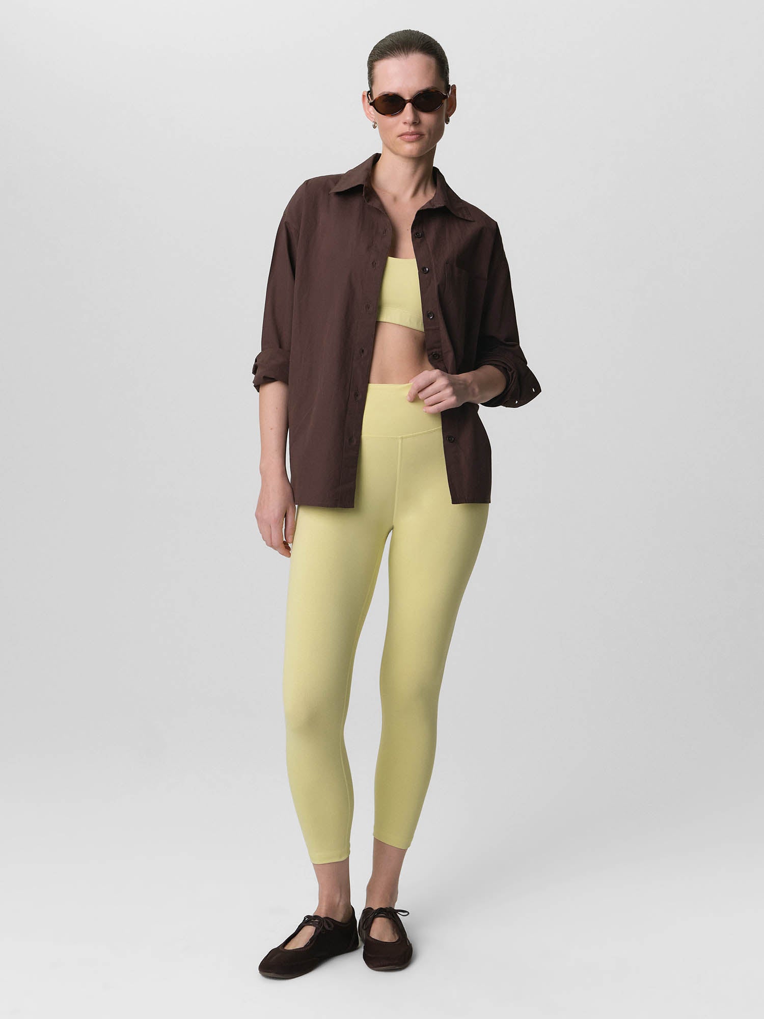 TAN レモンビスチェ Organic Stretch Sports Bra – MATE the Label