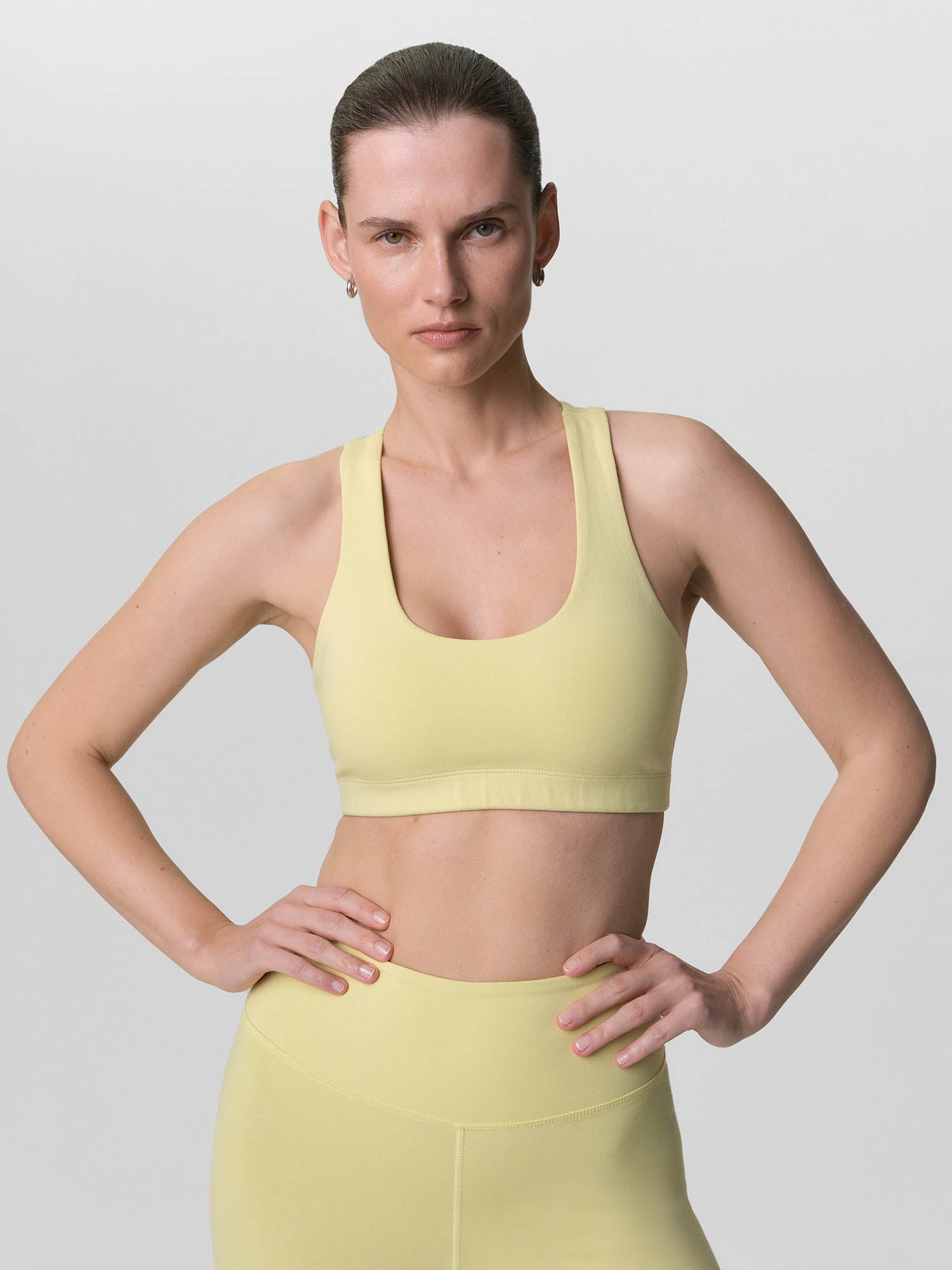 TAN レモンビスチェ Organic Stretch Sports Bra – MATE the Label
