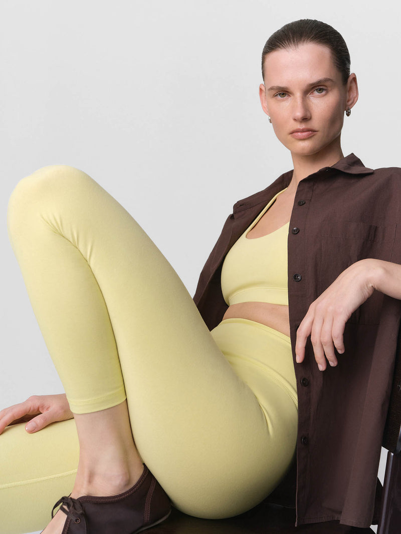 Organic Stretch Midi Legging
