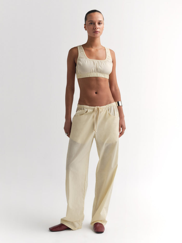 Organic Poplin Essential Pant