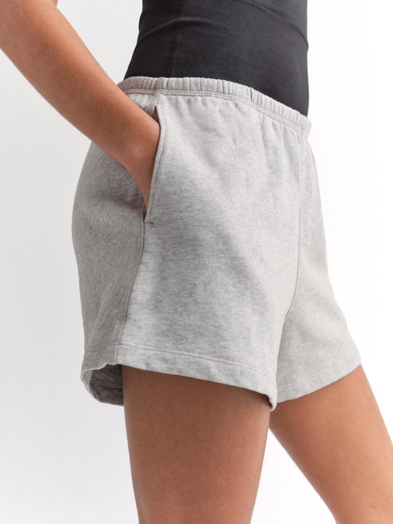 Organic Lightweight Terry Track Shorts