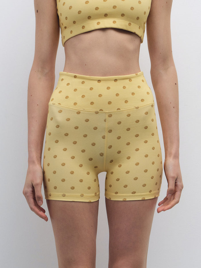 Organic Stretch Printed Biker Short 4