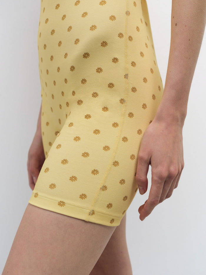 Organic Stretch Printed Unitard